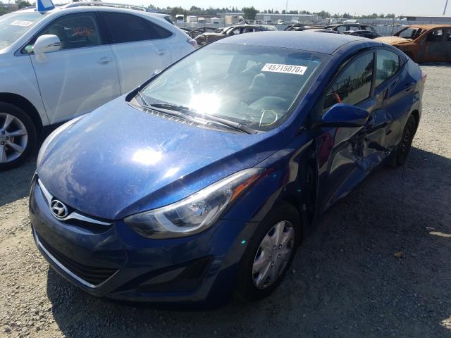 Photo 1 VIN: 5NPDH4AE5GH779100 - HYUNDAI ELANTRA SE 