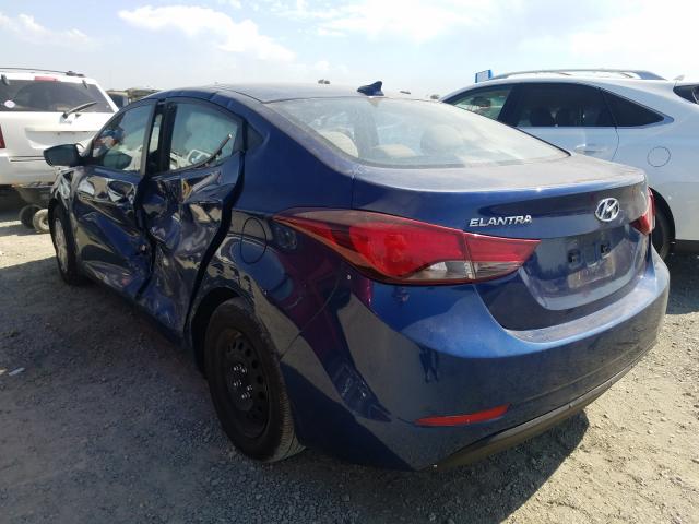 Photo 2 VIN: 5NPDH4AE5GH779100 - HYUNDAI ELANTRA SE 