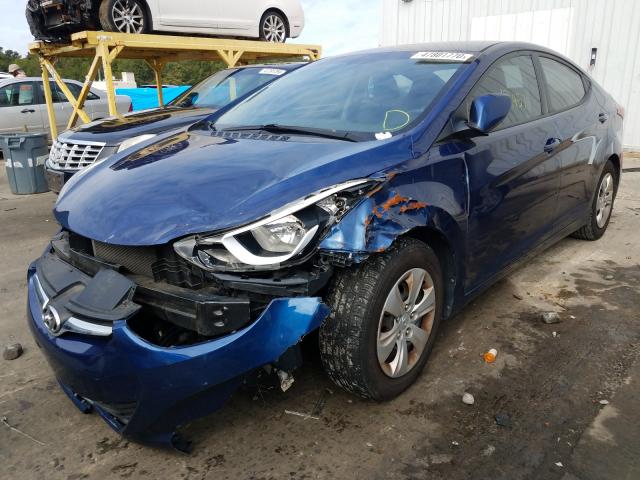 Photo 1 VIN: 5NPDH4AE5GH782840 - HYUNDAI ELANTRA SE 