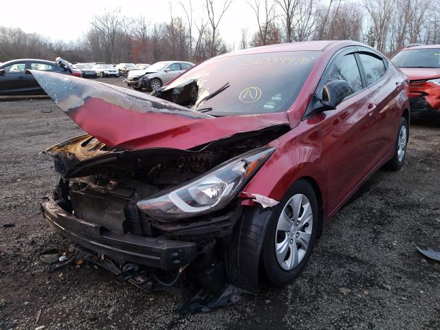 Photo 1 VIN: 5NPDH4AE5GH783387 - HYUNDAI ELANTRA SE 