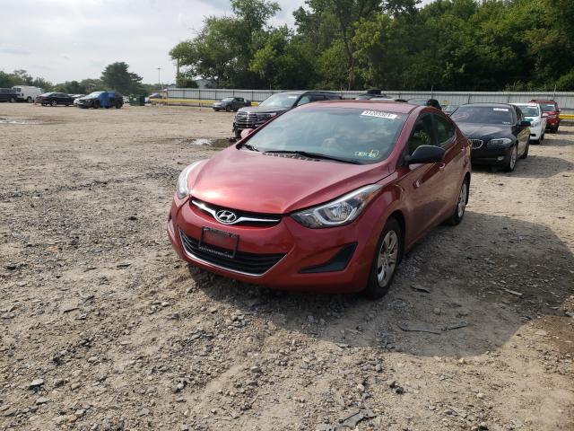 Photo 1 VIN: 5NPDH4AE5GH786984 - HYUNDAI ELANTRA SE 