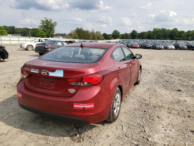 Photo 3 VIN: 5NPDH4AE5GH786984 - HYUNDAI ELANTRA SE 