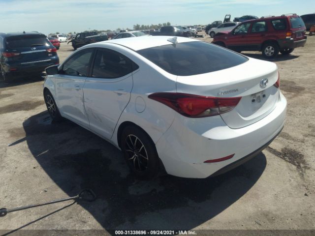 Photo 2 VIN: 5NPDH4AE5GH788363 - HYUNDAI ELANTRA 