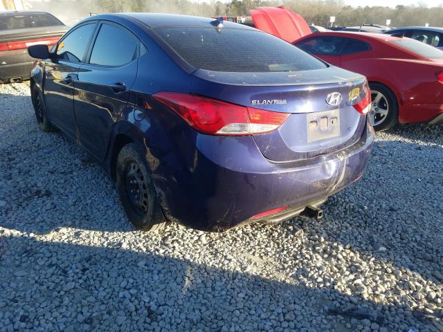 Photo 2 VIN: 5NPDH4AE6BH010131 - HYUNDAI ELANTRA GL 