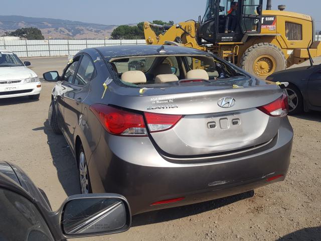 Photo 2 VIN: 5NPDH4AE6BH012736 - HYUNDAI ELANTRA GL 