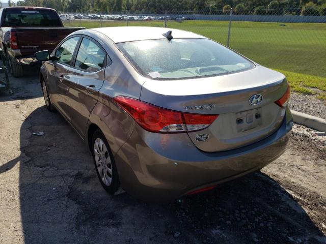 Photo 2 VIN: 5NPDH4AE6BH021386 - HYUNDAI ELANTRA GL 