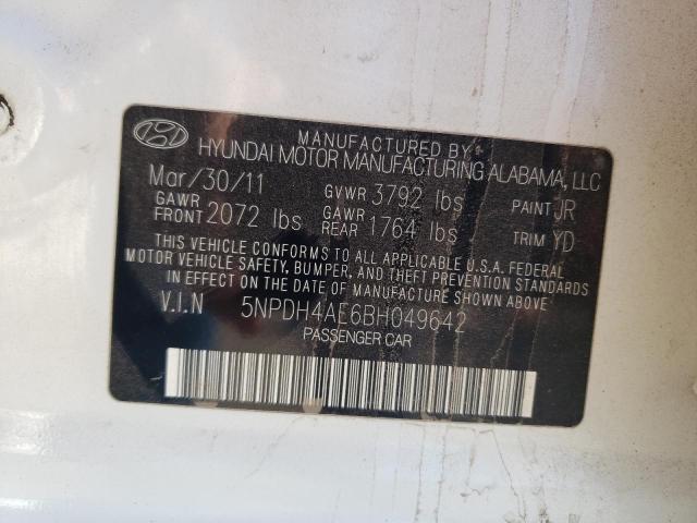 Photo 11 VIN: 5NPDH4AE6BH049642 - HYUNDAI ELANTRA 