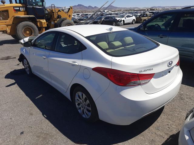 Photo 2 VIN: 5NPDH4AE6BH060026 - HYUNDAI ELANTRA GL 