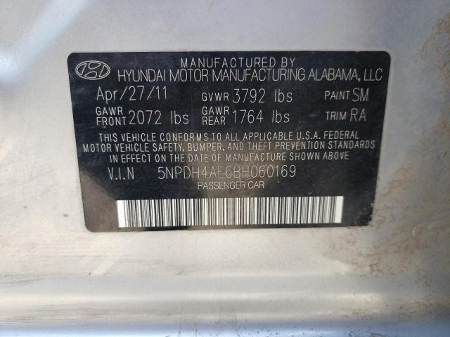 Photo 11 VIN: 5NPDH4AE6BH060169 - HYUNDAI ELANTRA 