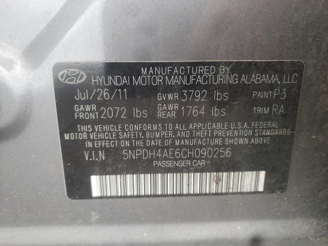 Photo 11 VIN: 5NPDH4AE6CH090256 - HYUNDAI ELANTRA 