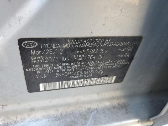 Photo 12 VIN: 5NPDH4AE6DH160226 - HYUNDAI ELANTRA 