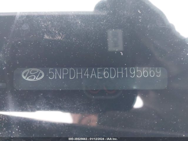 Photo 8 VIN: 5NPDH4AE6DH195669 - HYUNDAI ELANTRA 