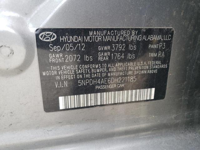 Photo 11 VIN: 5NPDH4AE6DH221185 - HYUNDAI ELANTRA 