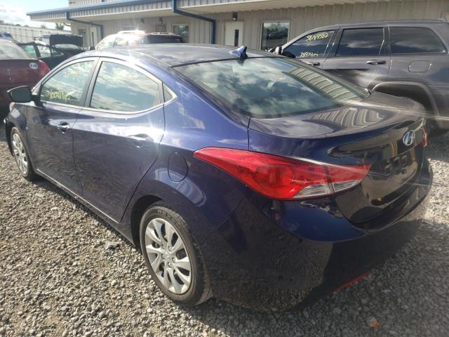 Photo 2 VIN: 5NPDH4AE6DH229254 - HYUNDAI ELANTRA GL 