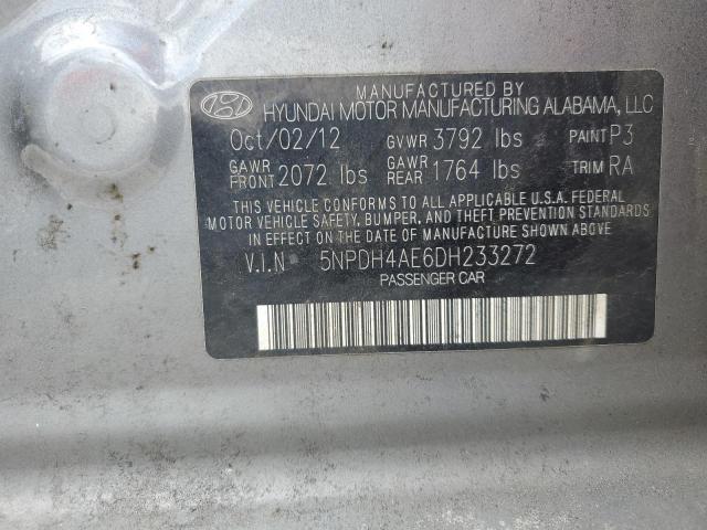 Photo 12 VIN: 5NPDH4AE6DH233272 - HYUNDAI ELANTRA GL 