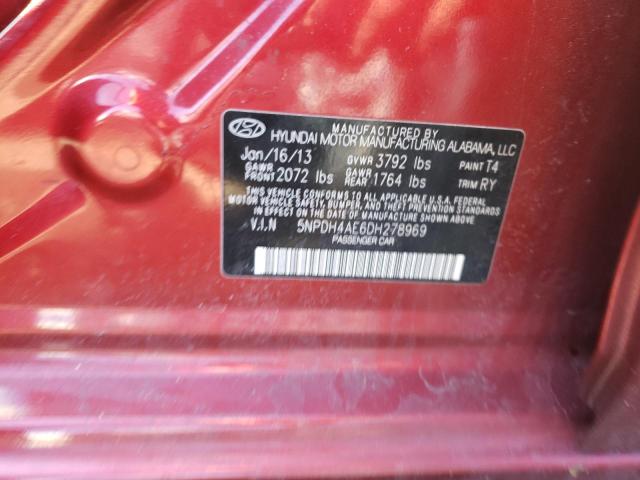 Photo 11 VIN: 5NPDH4AE6DH278969 - HYUNDAI ELANTRA 