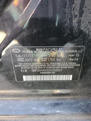 Photo 12 VIN: 5NPDH4AE6DH302607 - HYUNDAI ELANTRA GL 