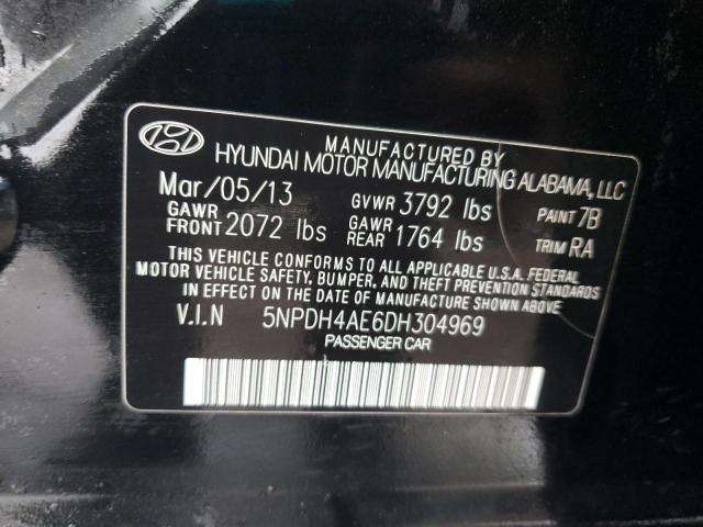 Photo 12 VIN: 5NPDH4AE6DH304969 - HYUNDAI ELANTRA GL 