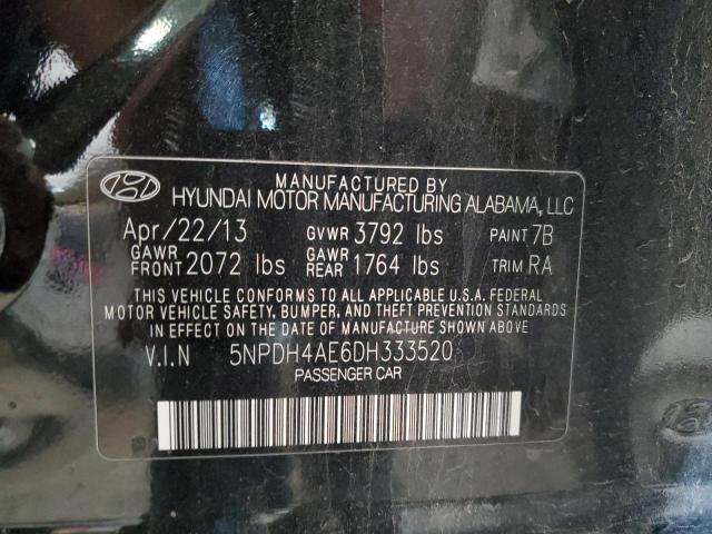 Photo 11 VIN: 5NPDH4AE6DH333520 - HYUNDAI ELANTRA GL 