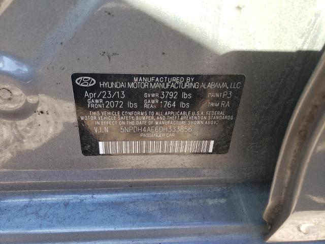 Photo 11 VIN: 5NPDH4AE6DH333856 - HYUNDAI ELANTRA GL 