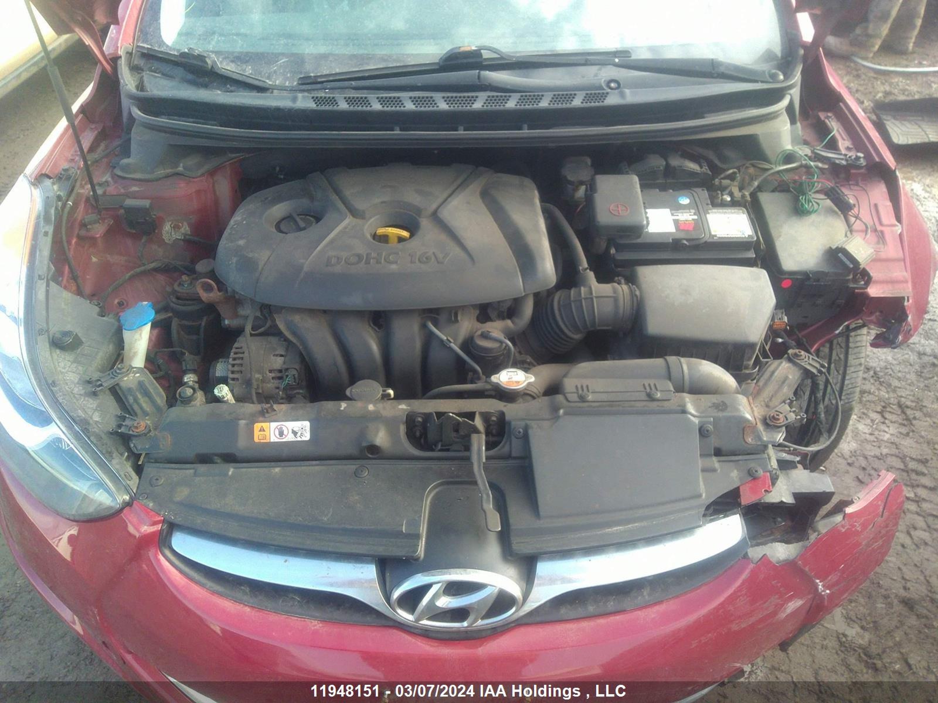 Photo 9 VIN: 5NPDH4AE6DH359633 - HYUNDAI ELANTRA 