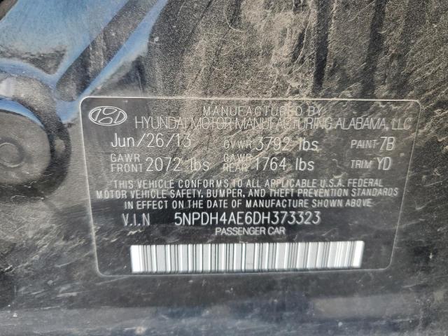 Photo 11 VIN: 5NPDH4AE6DH373323 - HYUNDAI ELANTRA GL 