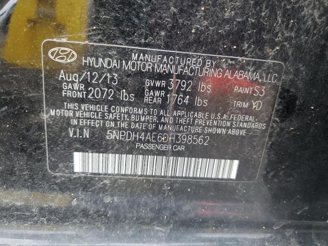 Photo 11 VIN: 5NPDH4AE6DH398562 - HYUNDAI ELANTRA 