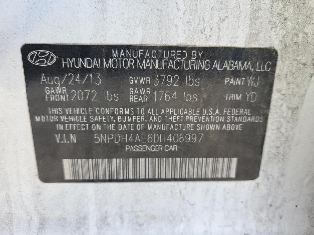 Photo 11 VIN: 5NPDH4AE6DH406997 - HYUNDAI ELANTRA 