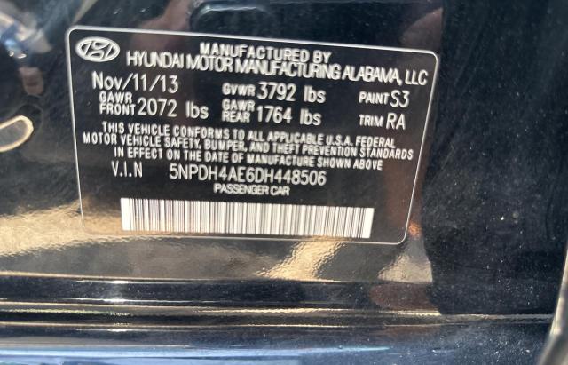 Photo 9 VIN: 5NPDH4AE6DH448506 - HYUNDAI ELANTRA GL 