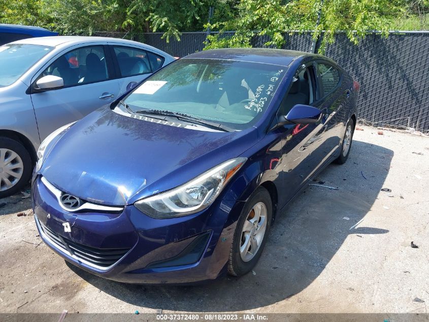 Photo 1 VIN: 5NPDH4AE6EH456901 - HYUNDAI ELANTRA 