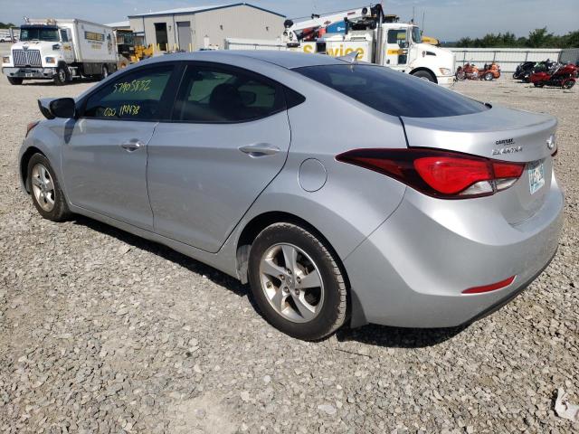 Photo 2 VIN: 5NPDH4AE6EH468255 - HYUNDAI ELANTRA SE 