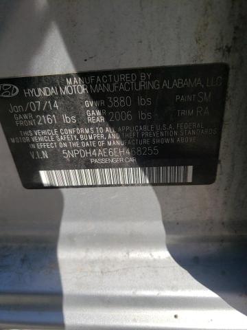 Photo 9 VIN: 5NPDH4AE6EH468255 - HYUNDAI ELANTRA SE 