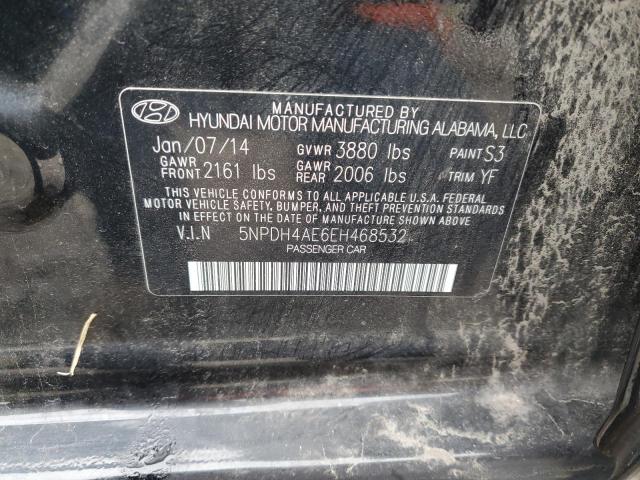 Photo 11 VIN: 5NPDH4AE6EH468532 - HYUNDAI ELANTRA 