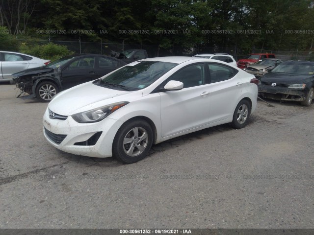 Photo 1 VIN: 5NPDH4AE6EH475075 - HYUNDAI ELANTRA 