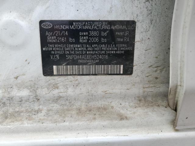 Photo 11 VIN: 5NPDH4AE6EH524016 - HYUNDAI ELANTRA 