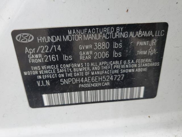 Photo 12 VIN: 5NPDH4AE6EH524727 - HYUNDAI ELANTRA 