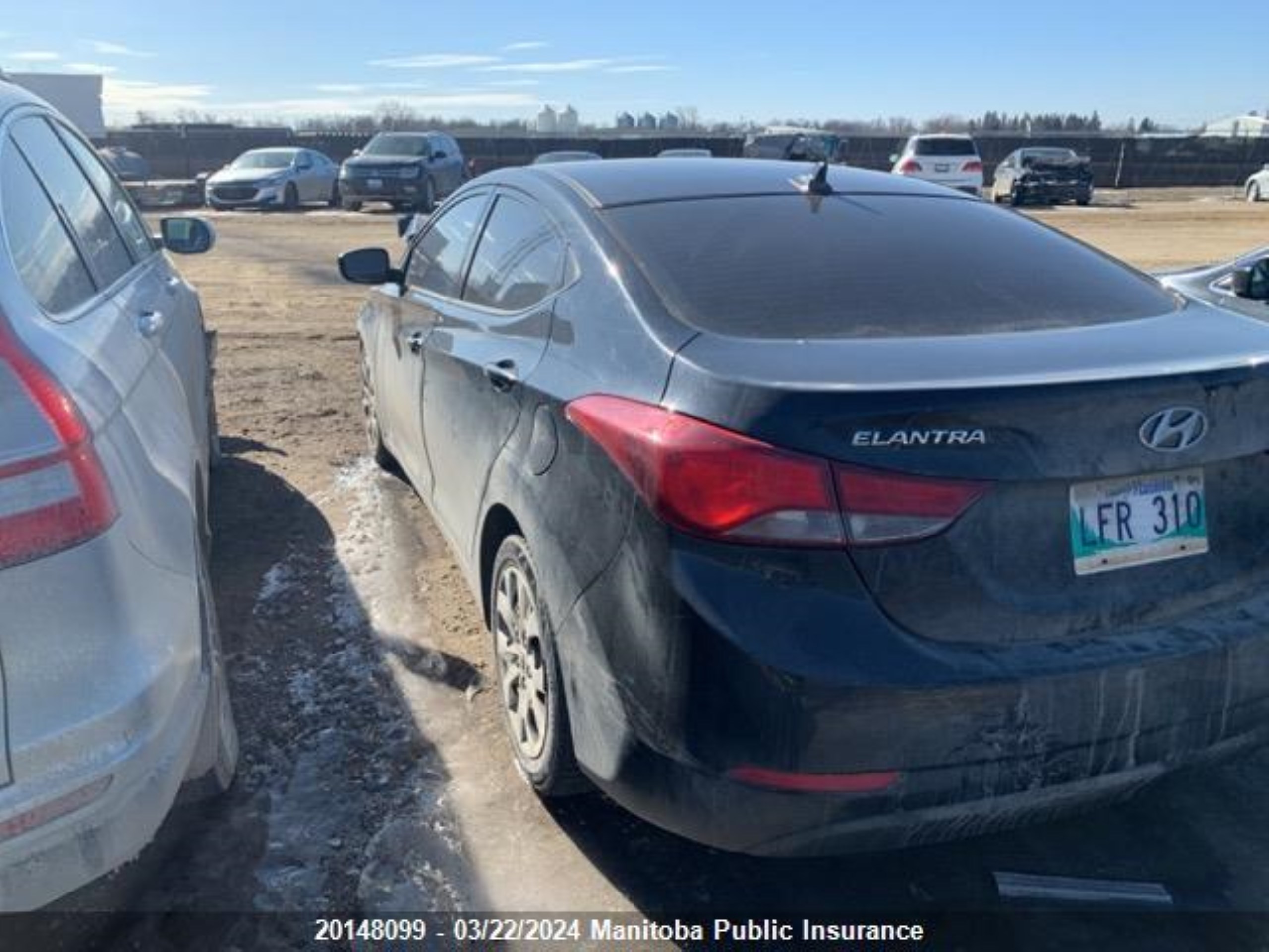 Photo 3 VIN: 5NPDH4AE6EH545691 - HYUNDAI ELANTRA 