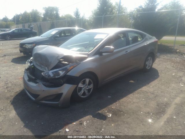 Photo 1 VIN: 5NPDH4AE6FH551301 - HYUNDAI ELANTRA 