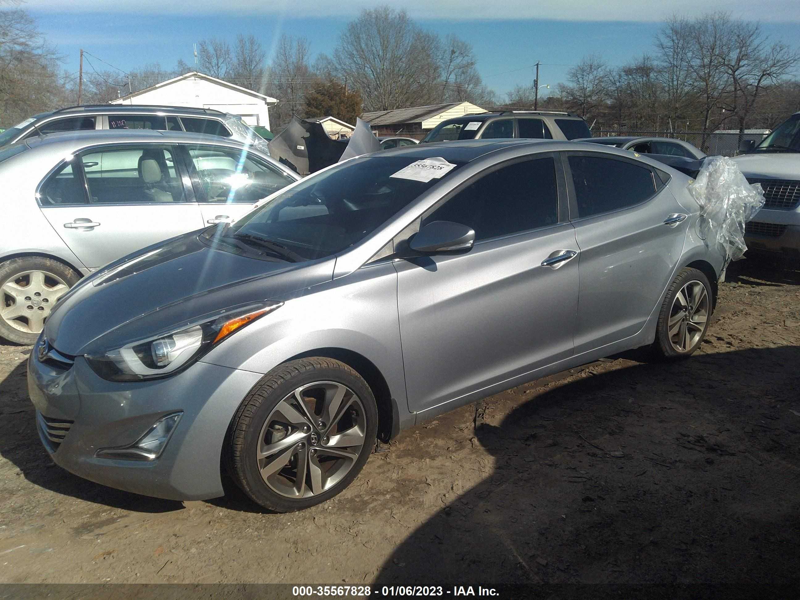 Photo 1 VIN: 5NPDH4AE6FH554568 - HYUNDAI ELANTRA 