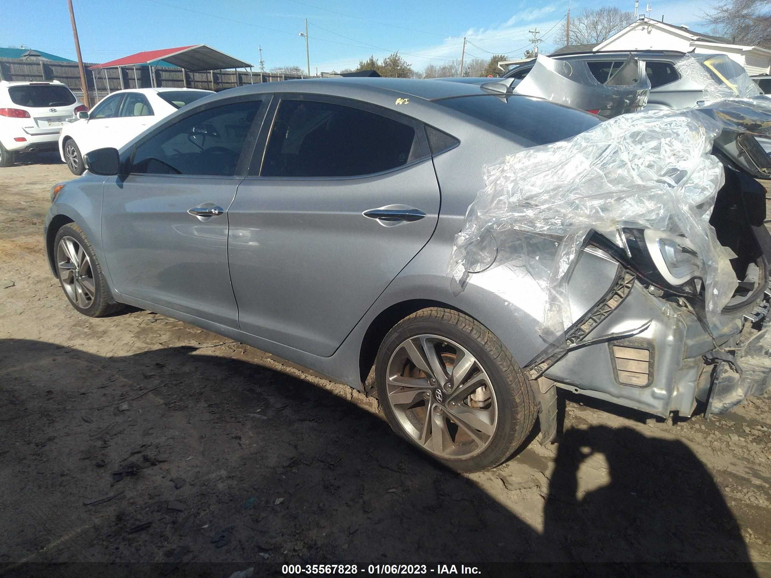 Photo 2 VIN: 5NPDH4AE6FH554568 - HYUNDAI ELANTRA 