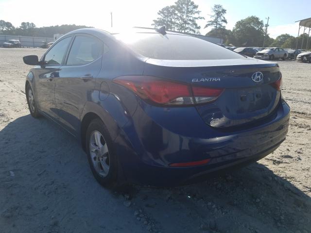 Photo 2 VIN: 5NPDH4AE6FH586176 - HYUNDAI ELANTRA SE 