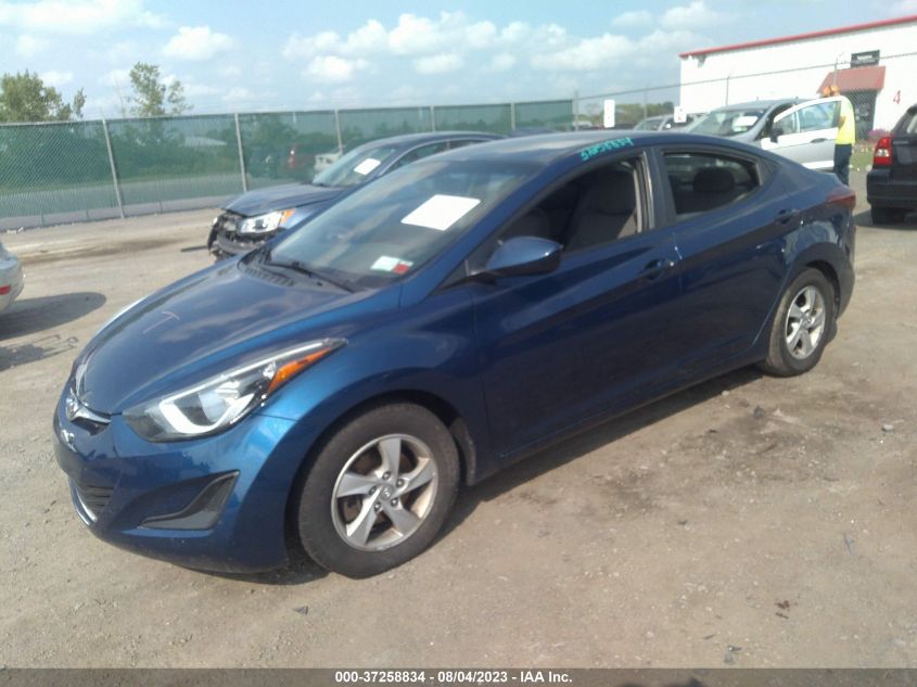 Photo 1 VIN: 5NPDH4AE6FH586923 - HYUNDAI ELANTRA 