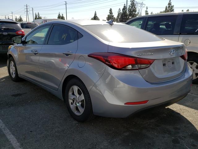 Photo 2 VIN: 5NPDH4AE6FH630497 - HYUNDAI ELANTRA SE 