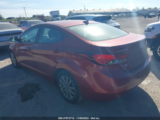 Photo 2 VIN: 5NPDH4AE6GH656325 - HYUNDAI ELANTRA 