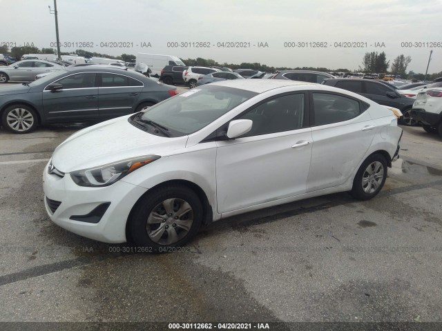 Photo 1 VIN: 5NPDH4AE6GH665557 - HYUNDAI ELANTRA 