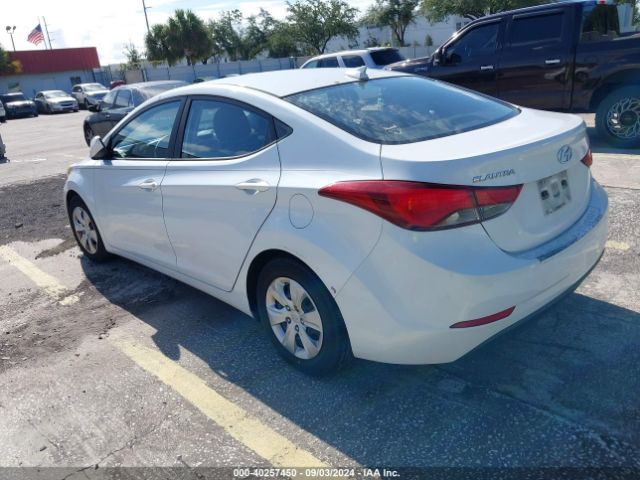 Photo 2 VIN: 5NPDH4AE6GH666546 - HYUNDAI ELANTRA 