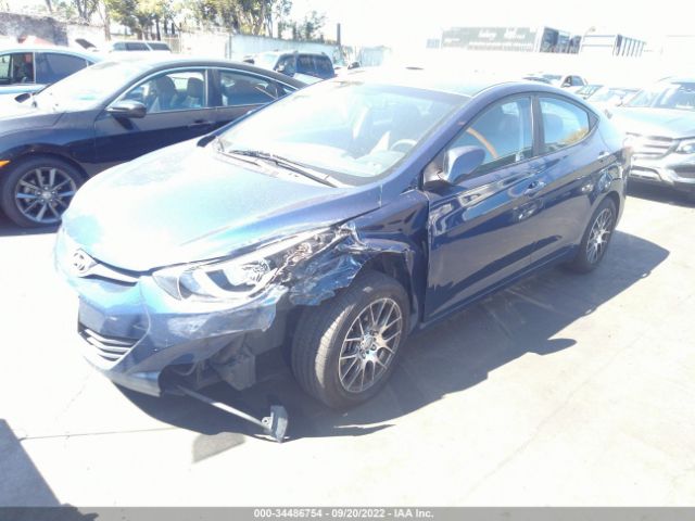 Photo 1 VIN: 5NPDH4AE6GH667342 - HYUNDAI ELANTRA 