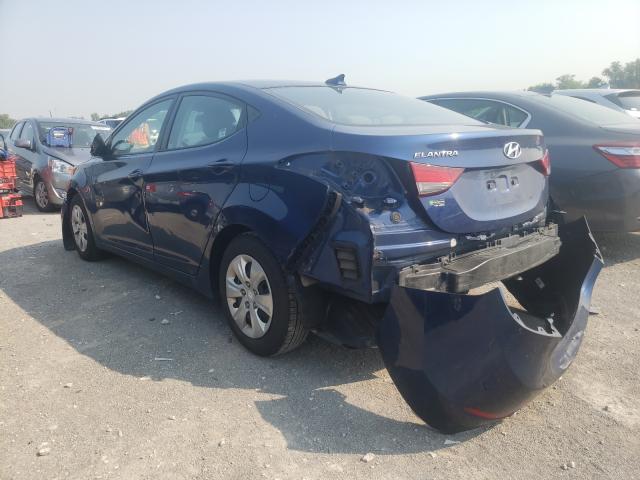 Photo 2 VIN: 5NPDH4AE6GH678633 - HYUNDAI ELANTRA SE 