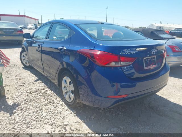 Photo 2 VIN: 5NPDH4AE6GH689650 - HYUNDAI ELANTRA 