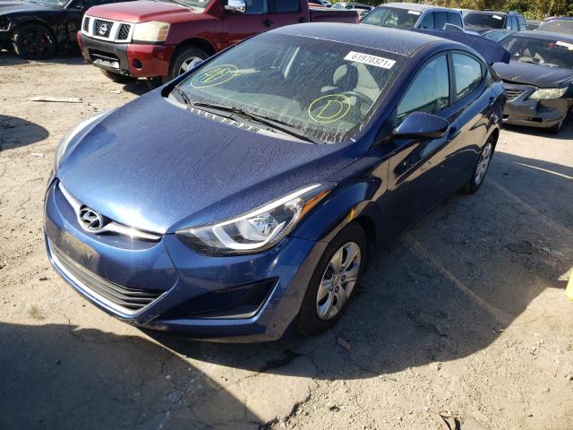 Photo 1 VIN: 5NPDH4AE6GH693570 - HYUNDAI ELANTRA SE 